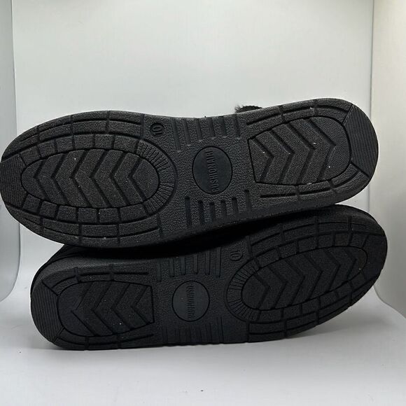 CUSHIONAIRE Cozy Boot 10 BLACK - Picture 5 of 7